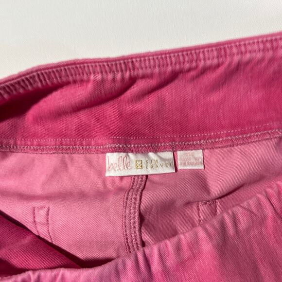 Belle Beach by Kim Gravel Tall Delray Denim Cropped Jean NEW 12T - Picture 6 of 10